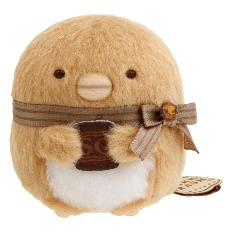 サンエックス すみっコぐらし 喫茶すみっコでチョコレートフェア てのりぬいぐるみ ぺんぎん？ 限定 かわいい オシャレ グッズ プレゼント