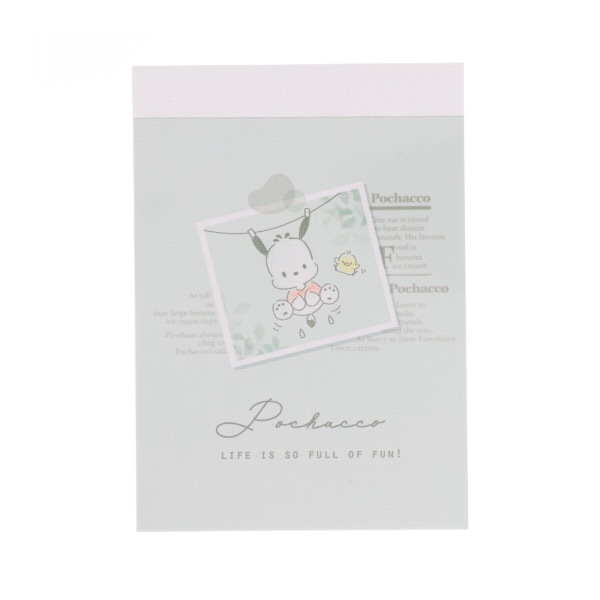 クラックス ミニメモ ポチャッコ 2柄 70枚 プレゼント