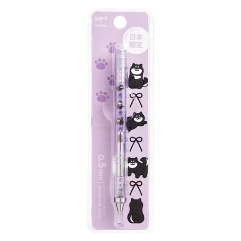 トンボ鉛筆 MONO graph/モノグラフ 0.5 日本限定 シバイヌ リボン 回転くり出し式 MONO消しゴム シャープペンシル プレゼント オシャレ かわいい