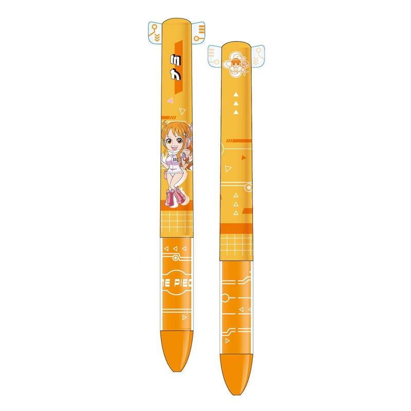 funbox ONE PIECE mimiペン ナミ 麦わらの一味 グッズ おみやげ プレゼントかわいい 2色ボールペン