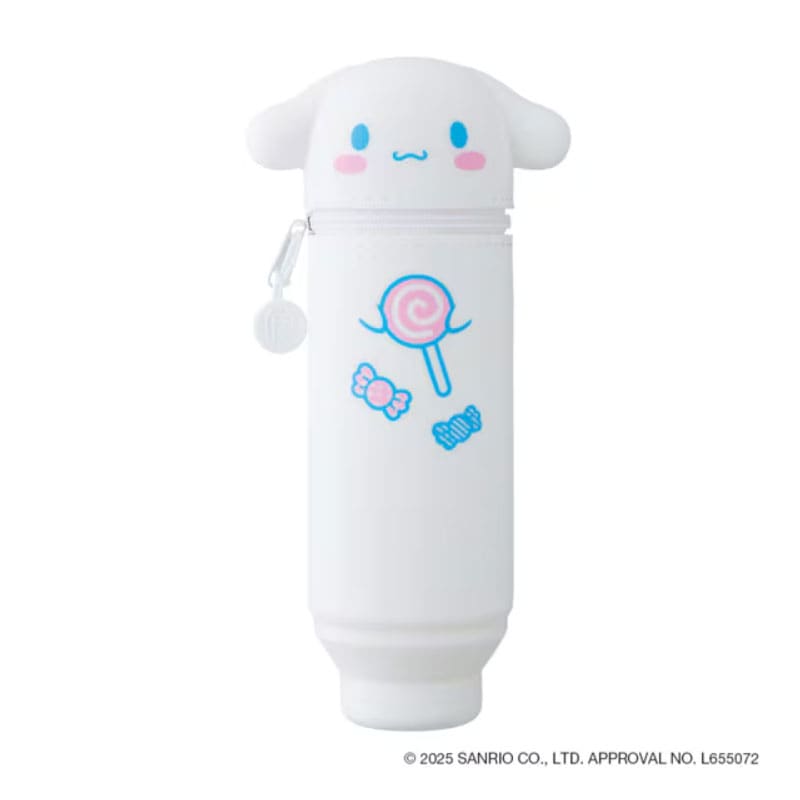 PuniLabo×サンリオキャラクターズ スタンドペンケース シナモロール 立つペンケース LIHIT LAB 小物入れ オシャレ プレゼント 限定