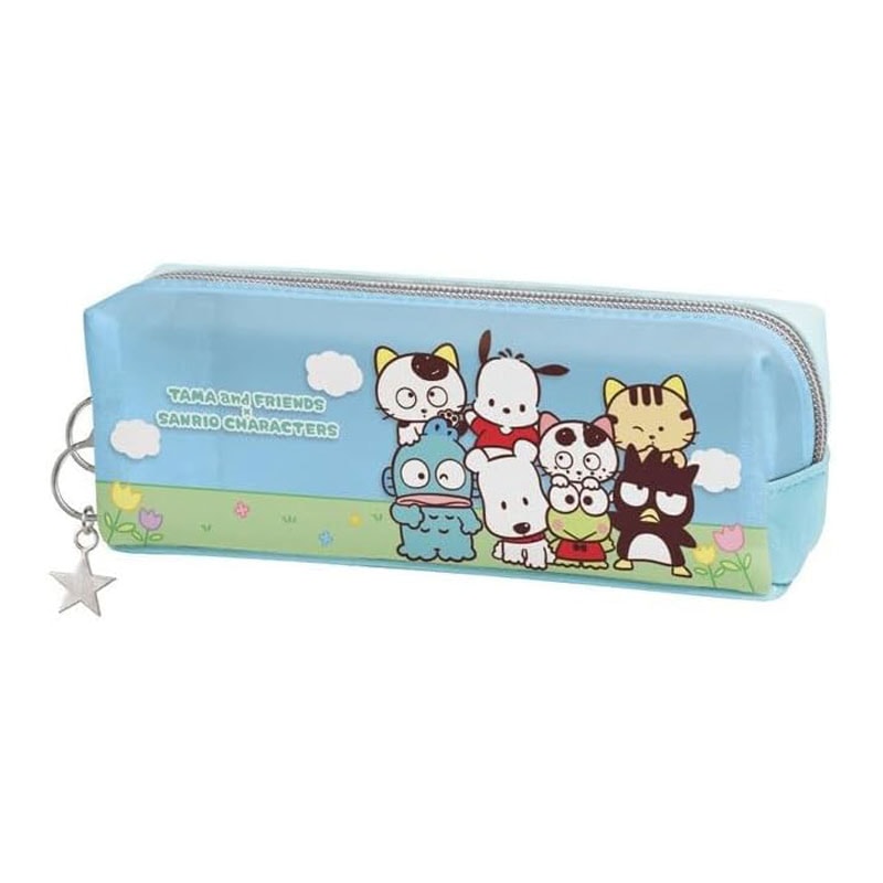 ペンケース タマ＆フレンズ×サンリオキャラクターズ わいわいのひろば かわいい プレゼント コラボ 限定 クラックス