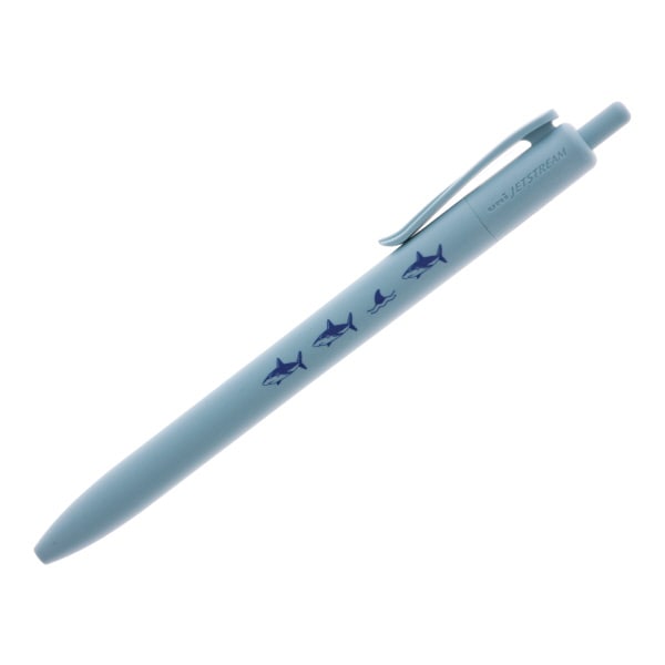 三菱鉛筆 ジェットストリーム 海洋プラスチック 0.7 サメ 油性 ボールペン デザイン柄 SXN-UC-07 ROP ノック式 SDGs イベント配布 オリジナル シーアニマル グッズ リサイクル 日本製 エコマーク認定取得品