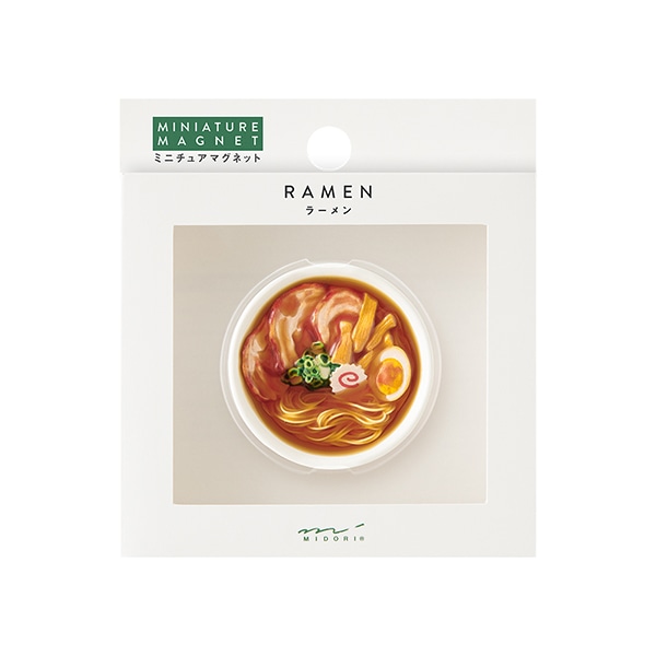 デザインフィル マグネット ラーメン柄 1個入 和食 精巧 ミニチュア プレゼント おみやげ
