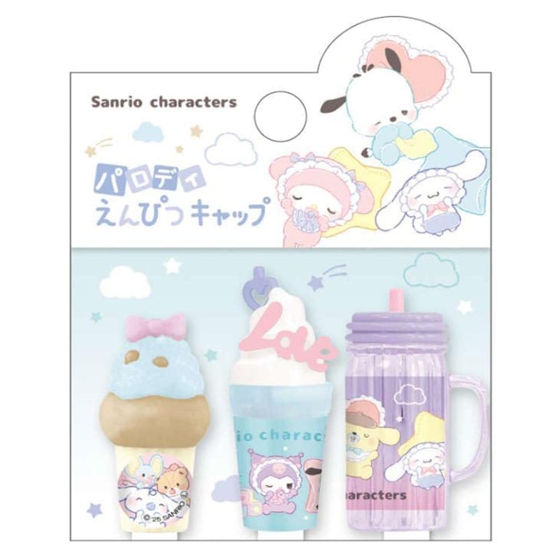 パロディ鉛筆キャップ サンリオキャラクターズ ベビー ミント クラックス コレクション グッズ プレゼント