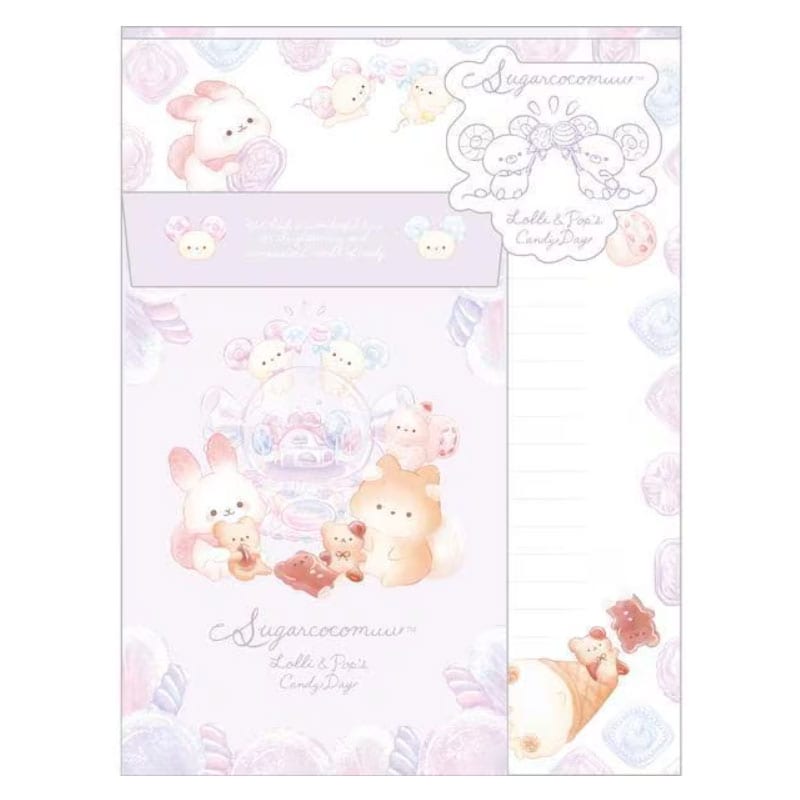 平成　レトロ　メモ帳　シュガーバニーズ　レターセット シュガーバニーズ レターセット 平成 レトロ シュガーバニーズ メモ帳