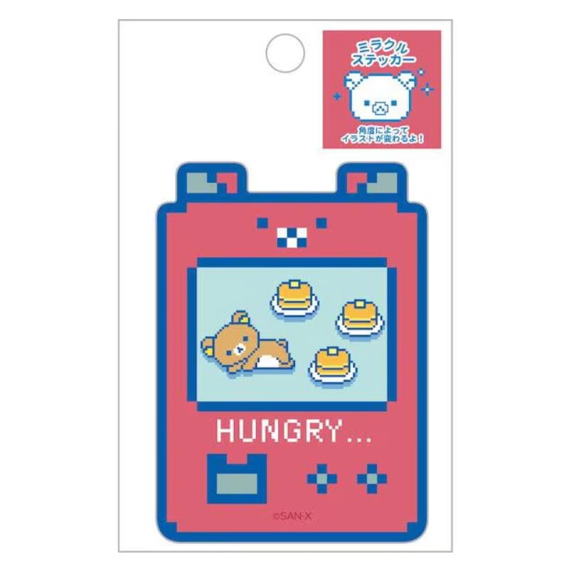 サンエックス リラックマ ゲーミングリラックマ ミラクルステッカー 限定 かわいい プレゼント デコレーション