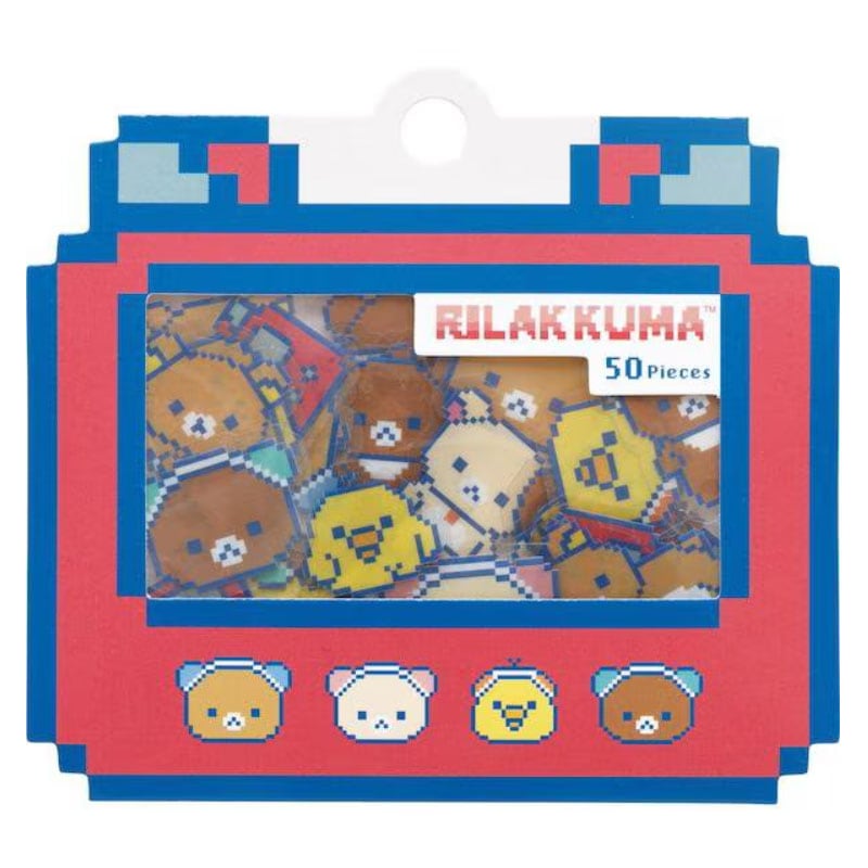 サンエックス リラックマ ゲーミングリラックマ クリアシールビッツ 限定 かわいい プレゼント デコレーション