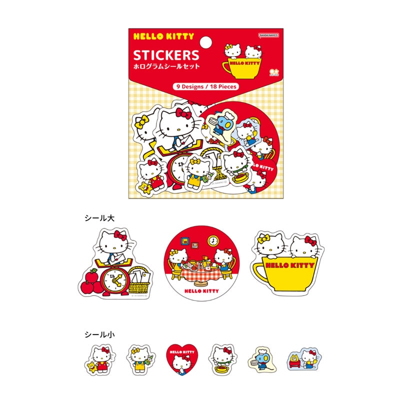 サンリオ♡キティ 海外限定 ペン&クリップ付 トレイ入り メモ 2005年 文具特集｜サンリオオンラインショップ本店 - 公式通販サイト