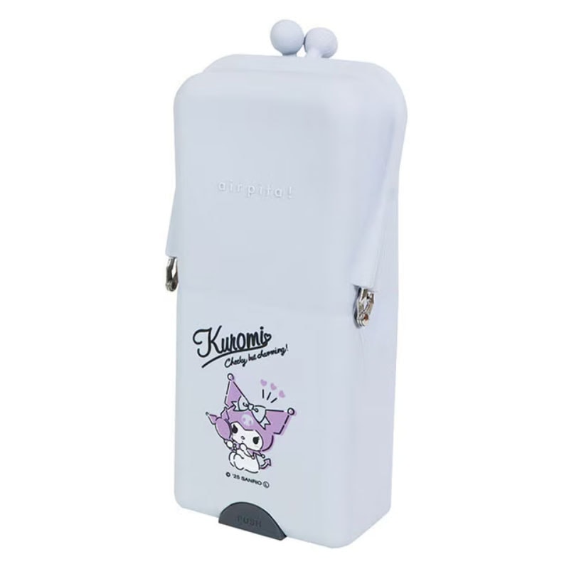 サンリオキャラクターズ エアピタ クロミちゃん 倒れないペンケース 小物入れ  雑貨 グッズ かわいい プレゼント クツワ