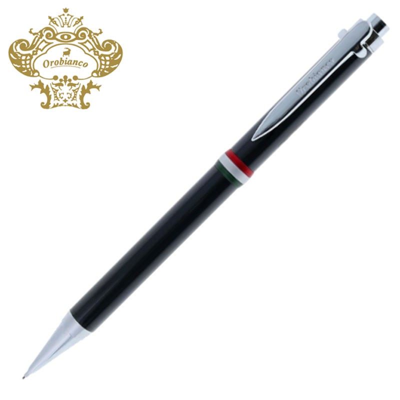 オロビアンコ ラ・スクリヴェリア シャープペンシル シルバー 高級品 名入れ オシャレ プレゼント お祝い イタリア