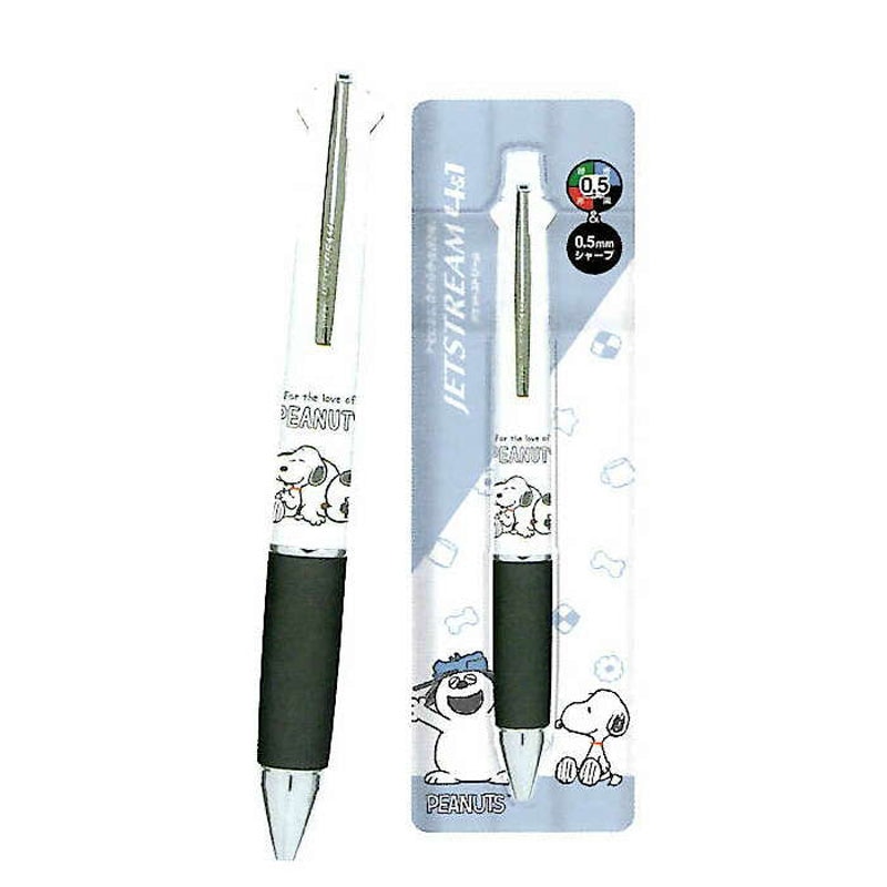 カミオジャパン CM ジェットストリーム4&1 0.5 スヌーピー&オラフ 日本製 多機能 プレゼント コレクション