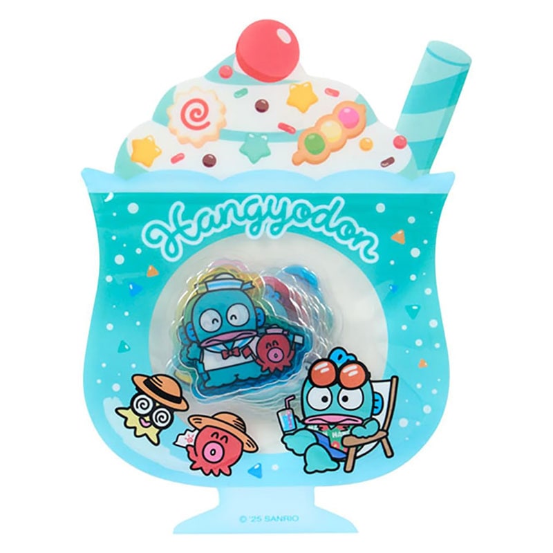 サンリオ 夏シール ハンギョドン ソーダ デコレーション コラージュ かわいい プレゼント ギフト 限定