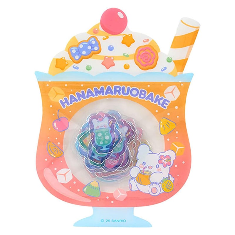 サンリオ 夏シール はなまるおばけ ソーダ デコレーション コラージュ かわいい プレゼント ギフト 限定