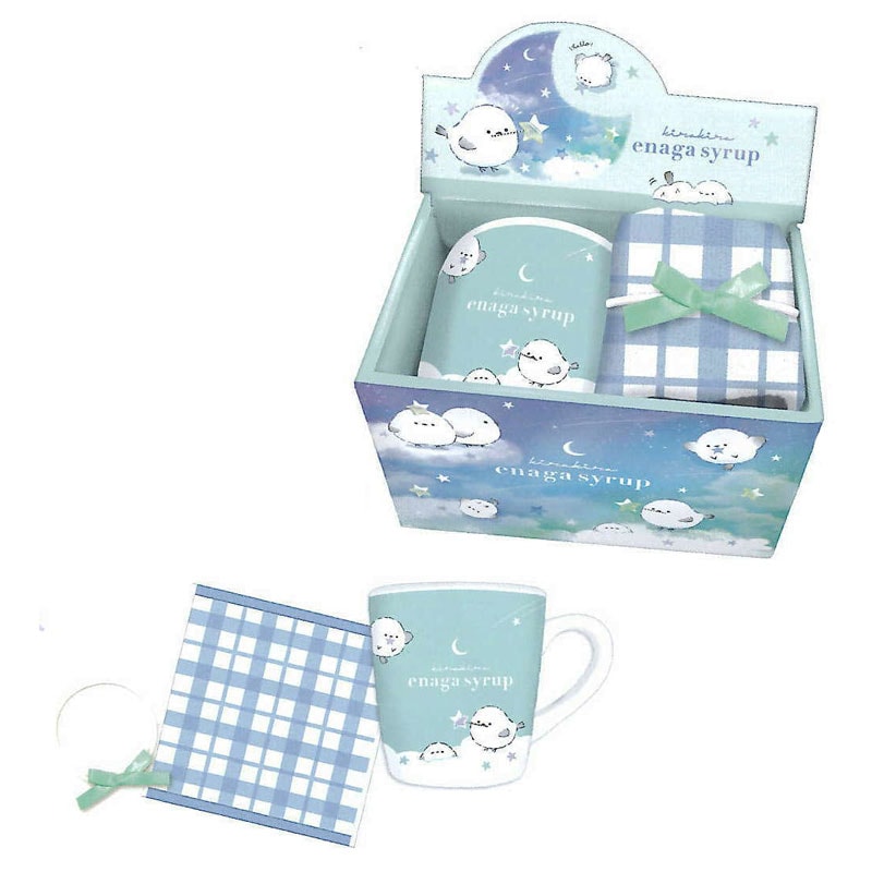 クーリア マグカップ&タオル エナガシロップ ギフトセット プレゼント マグカップ ミニタオル ホワイトデーお返し 母の日 クリスマス