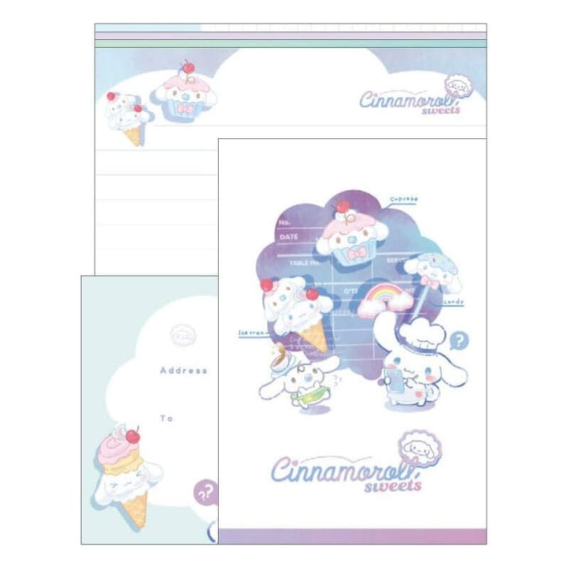 カミオジャパン ボリュームアップレター シナモロール waiter time サンリオ プレゼント 日本製