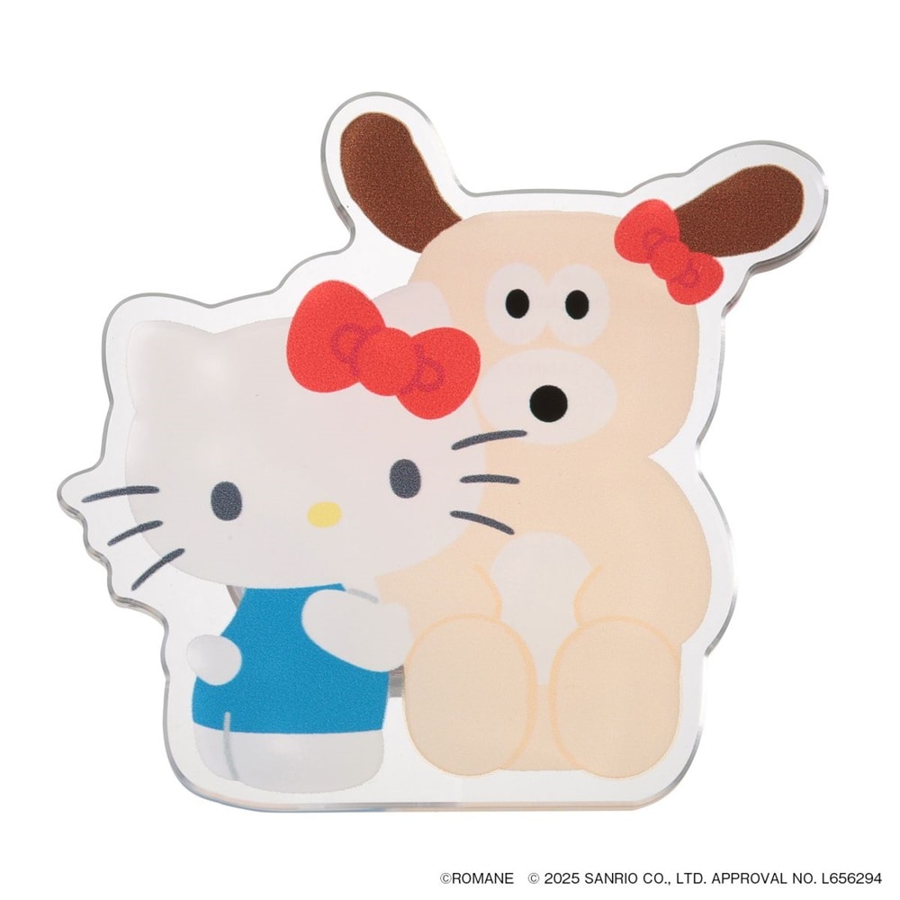 ブランチブラザー×サンリオキャラクターズ アクリルクリップ パピー×ハローキティ コラボ かわいい グッズ マークス 限定 プレゼント