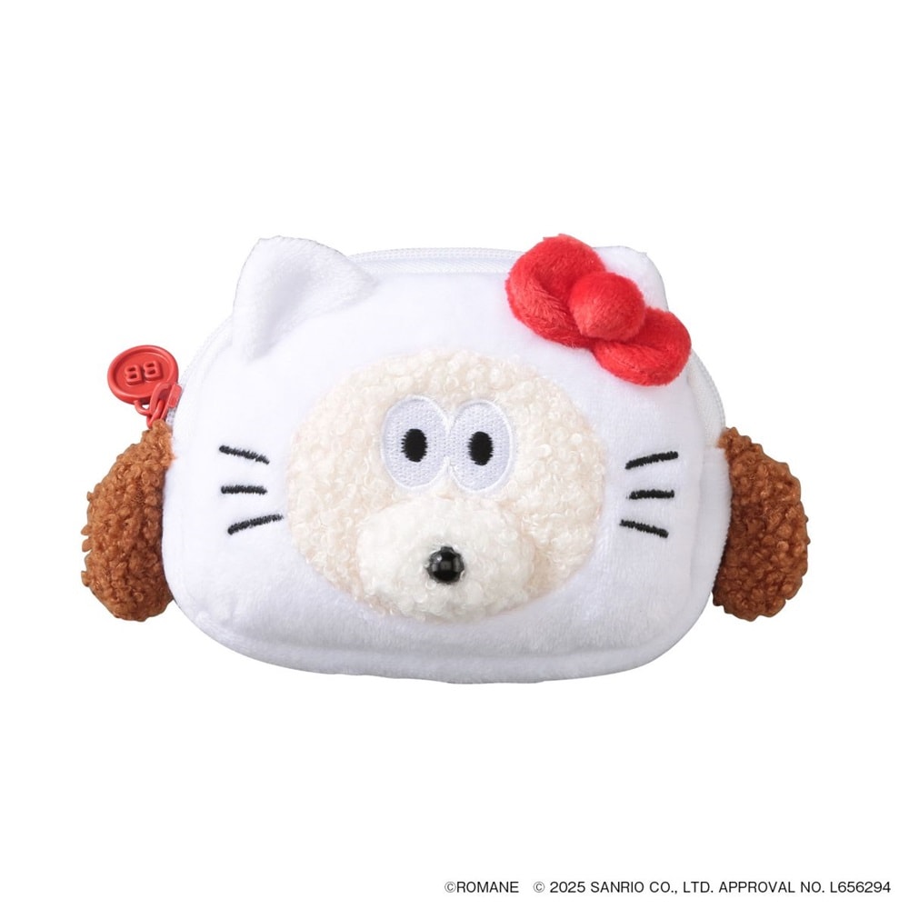 ブランチブラザー×サンリオキャラクターズ フェイスポーチ パピー×ハローキティ コラボ かわいい グッズ マークス 限定 プレゼント 小物入れ