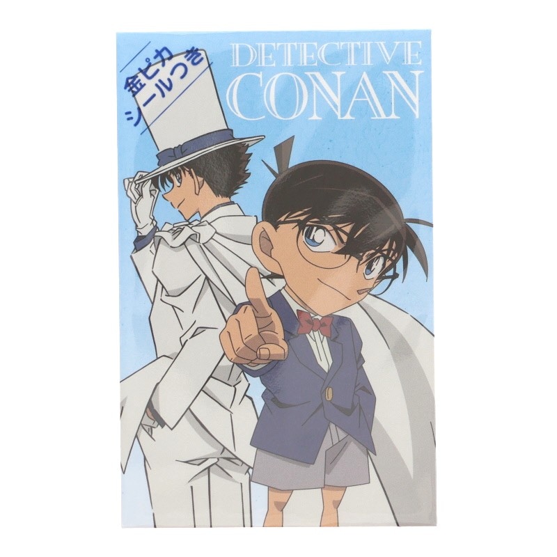 名探偵コナン ポチ袋 A柄 コナン＆キッド 3枚入り 三つ折り用 封シール付き 2026年 キッズ グッズ プレゼント 日本製 文運堂