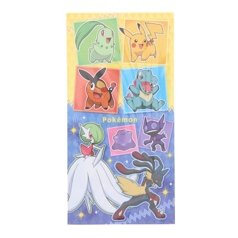 ショウワノート ポケットモンスター ポチ袋 2枚入り 札用 新札 正月 お年玉袋 2026 ピカチュウ 祝い プレゼント キャラクター 日本製