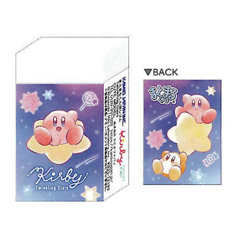 カミオジャパン 星のカービィ Twinkling Stars まとまるくん消しゴム 2026年 新入学 かわいい プレゼント お祝い