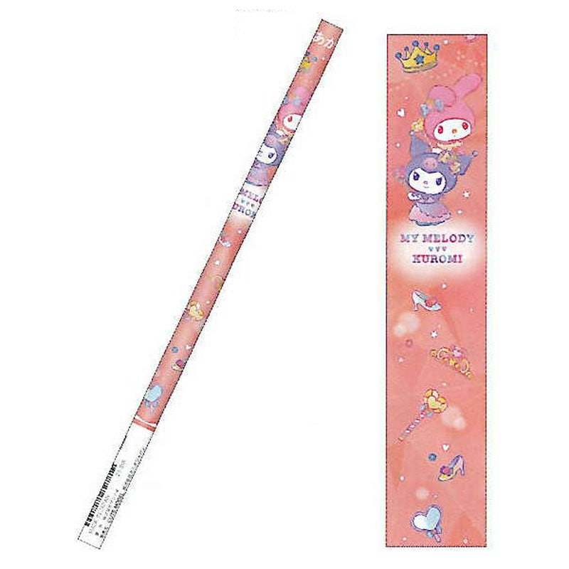 カミオジャパン マイメロディ・クロミ 赤鉛筆 キラキラドレス 丸軸 2026年 サンリオ 新入学 プレゼント 日本製 名入れ不可