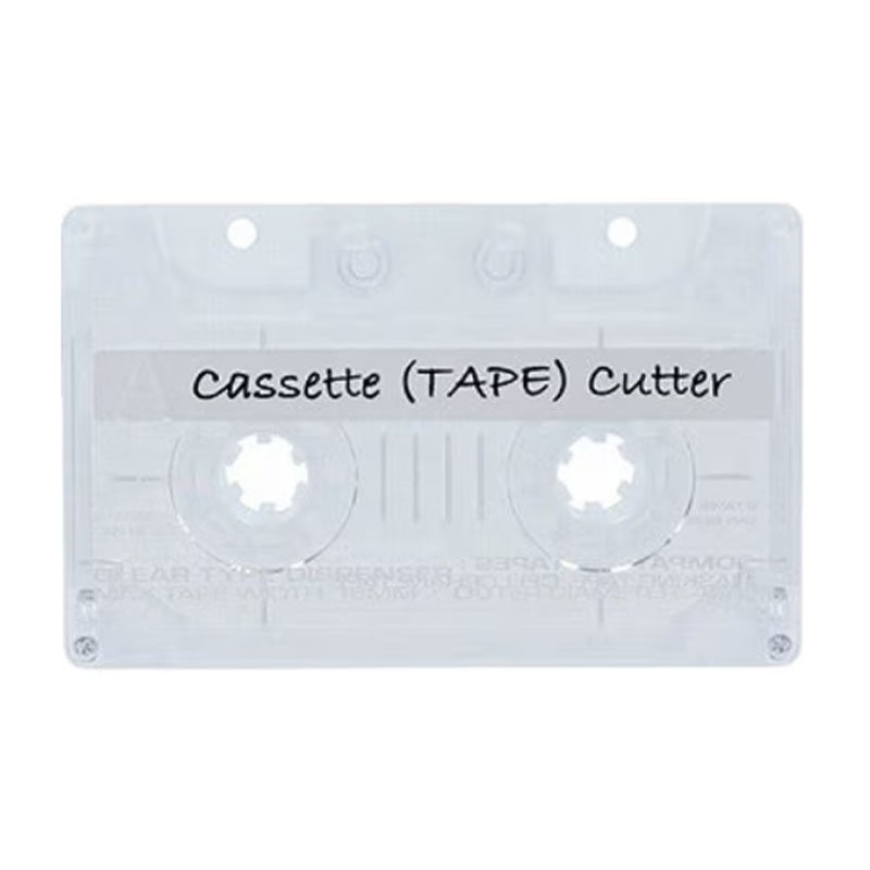 カセットテープカッター クリア レトロ オシャレ 懐かしい 限定 プレゼント サンスター文具