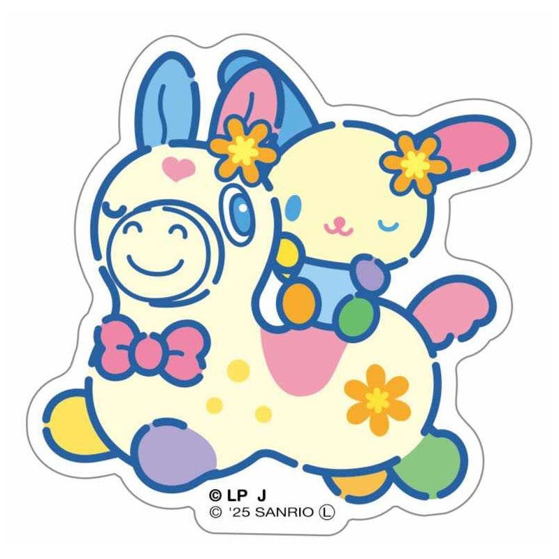 ロディ×サンリオキャラクターズ ステッカー ウサハナ コラボ かわいい プレゼント グッズ コレクション 限定 女の子 オシャレ デコレーション