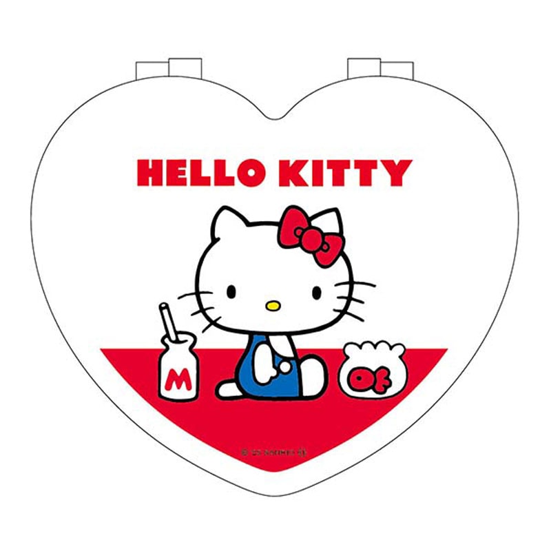 サンリオ ハローキティ ハート型小物入れ スタンダード かわいい メイクボックス 整理整頓 収納 小物入れ オシャレ SNS映え プレゼント