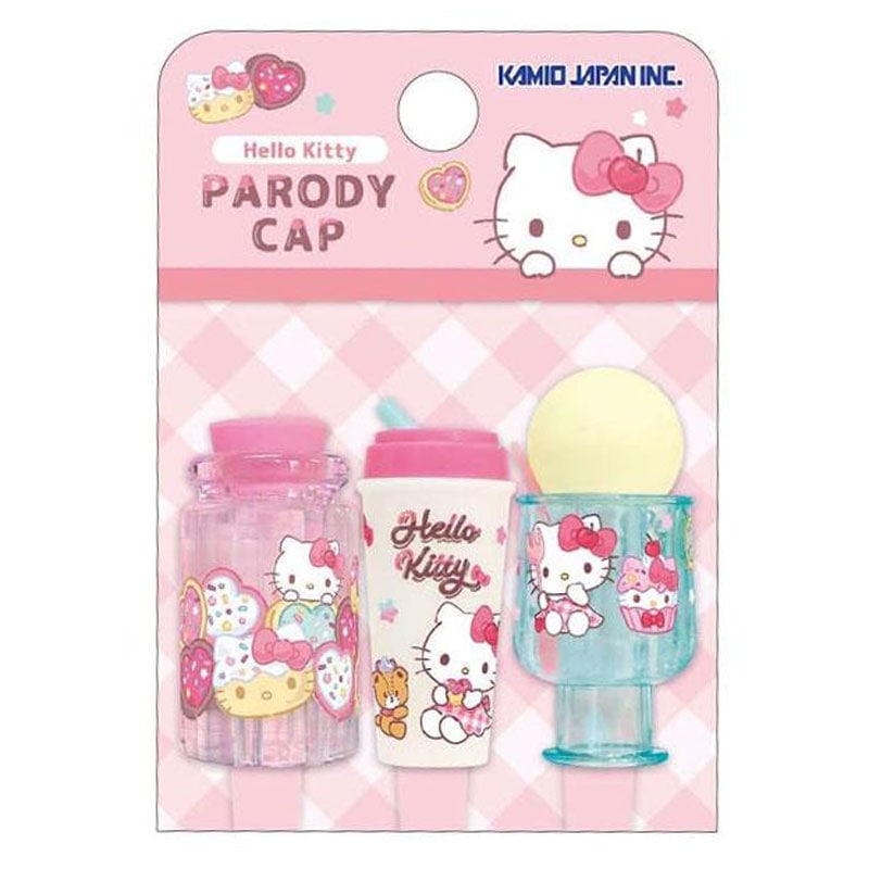 パロディ鉛筆キャップ ハローキティ カミオジャパン コレクション グッズ プレゼント