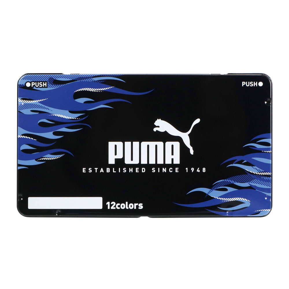 PUMA 色鉛筆12色セット クツワ 名入れ 新入学 祝い 記念品 プレゼント 日本製