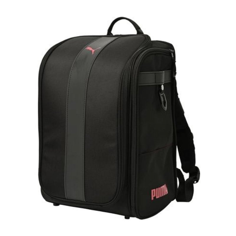 クツワ PUMA 軽快学童リュック ストライプ ブラック 入学祝 プレゼント 誕生日 オシャレ 撥水加工