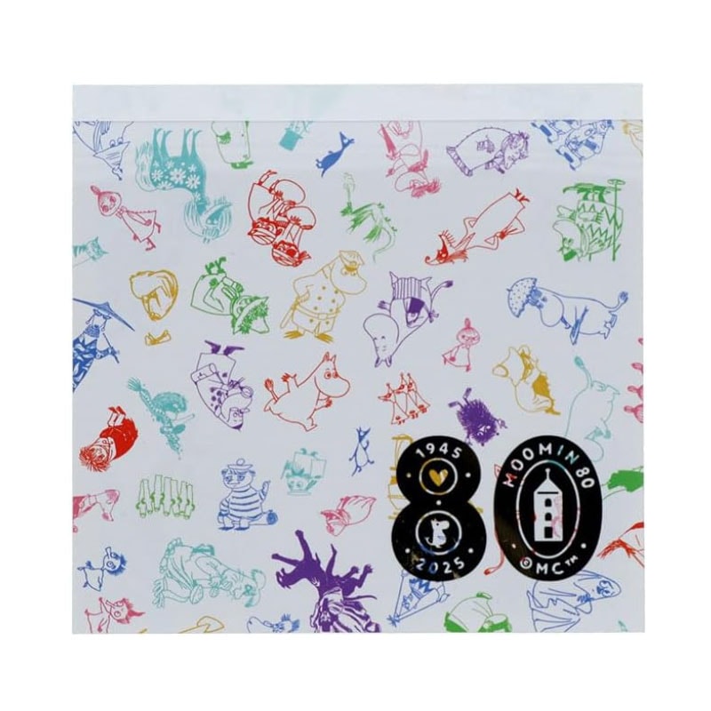 サンスター文具 MU25SU スクエアメモ 80周年 ムーミン 80枚 かわいい 女子文具