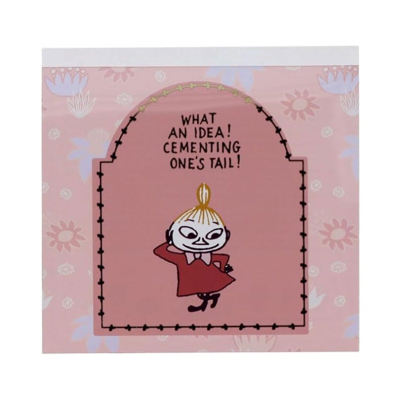 サンスター文具 MU25SU スクエアメモ リトルミイ ムーミン 80枚 かわいい 女子文具