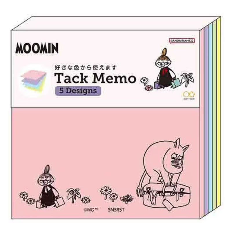 サンスター文具 MU25AW 付箋メモ5C リトルミイ ムーミン 100枚 かわいい 女子文具