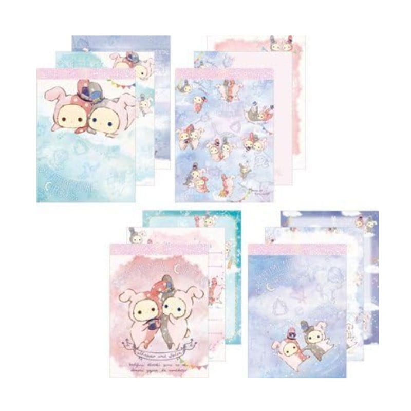 サンエックス センチメンタルサーカス シャッポと星影のスピカシリーズ クロスメモ 4個セット かわいい オシャレ 女子文具 雑貨 プレゼント