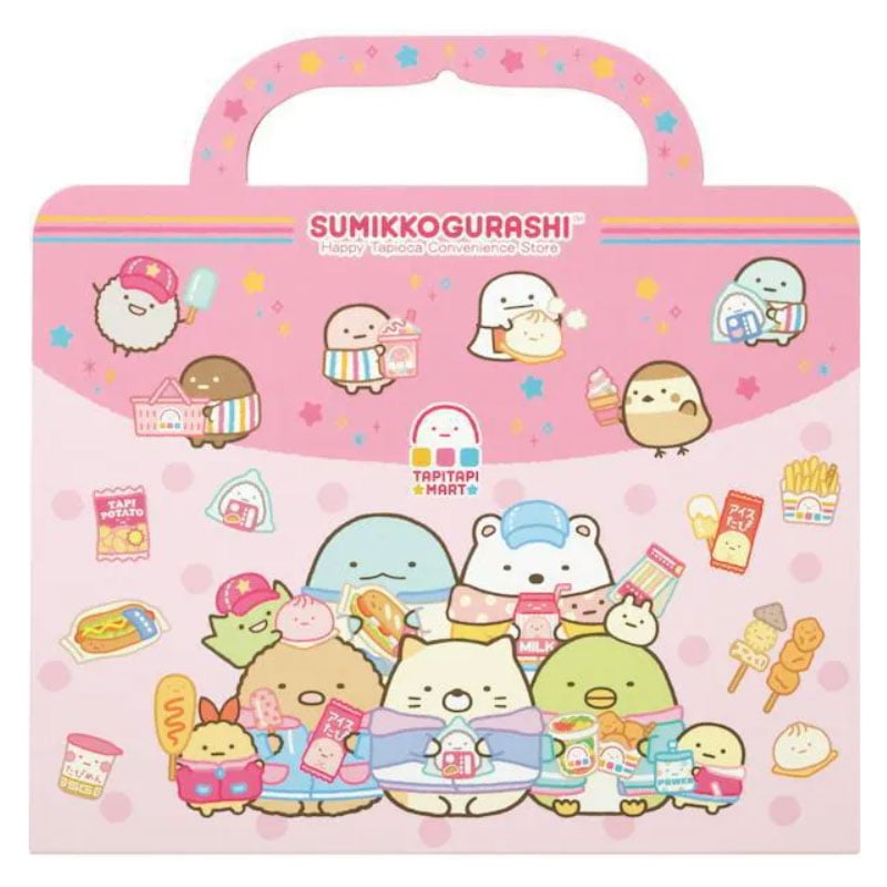 サンエックス すみっコぐらし すみっコシールバッグ 知育玩具 グッズ かわいい シール遊び プレゼント