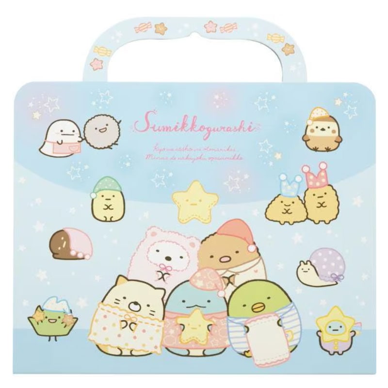 サンエックス すみっコぐらし すみっコシールバッグ 知育玩具 グッズ かわいい シール遊び プレゼント