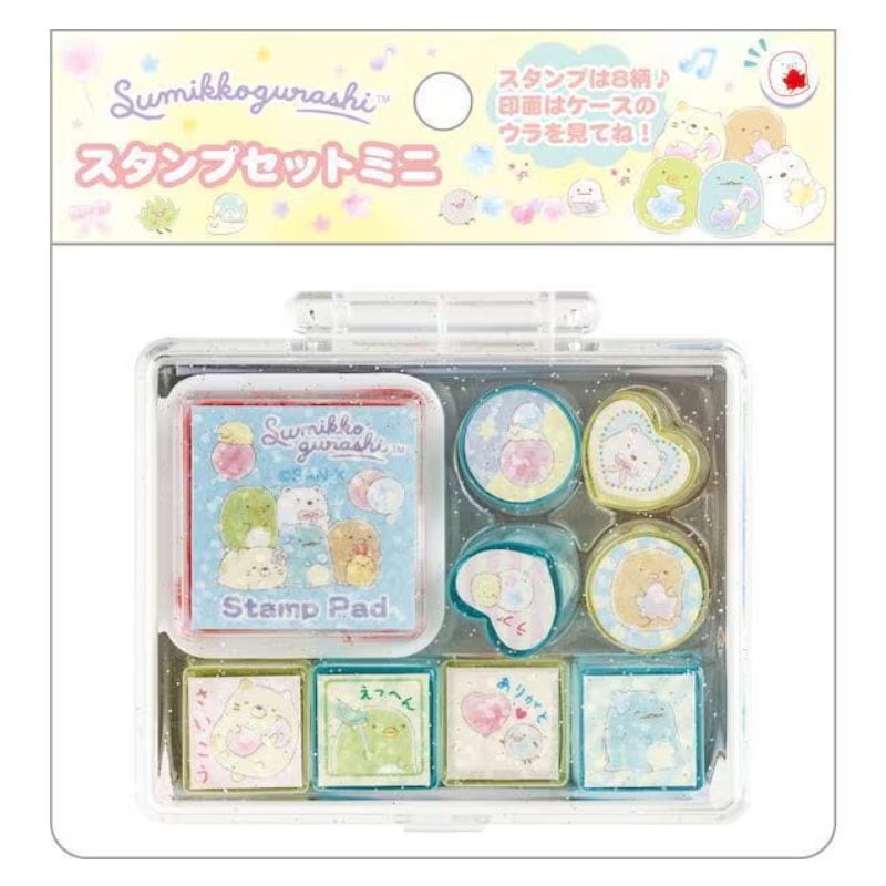 サンエックス すみっコぐらし スタンプセット ミニ スタンプマーケット キャラミックス デコ オシャレ 女子文具 プレゼント