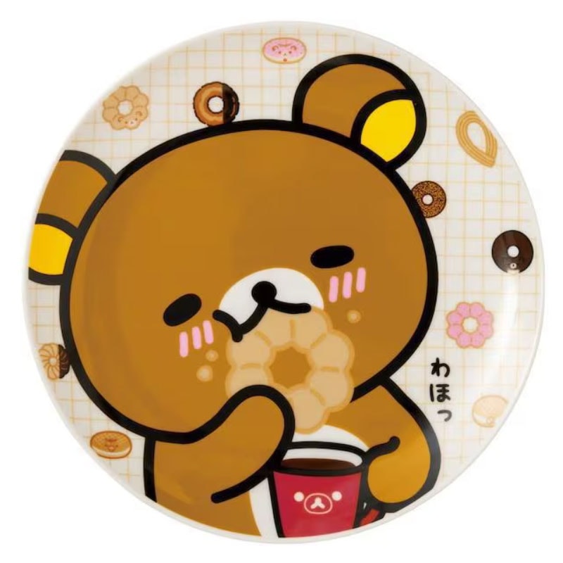 【2枚セット♪】リラックマ　ミスタードーナツコラボ　プレート 2枚セット♪】リラックマ ミスタードーナツコラボ プレート 2枚セット