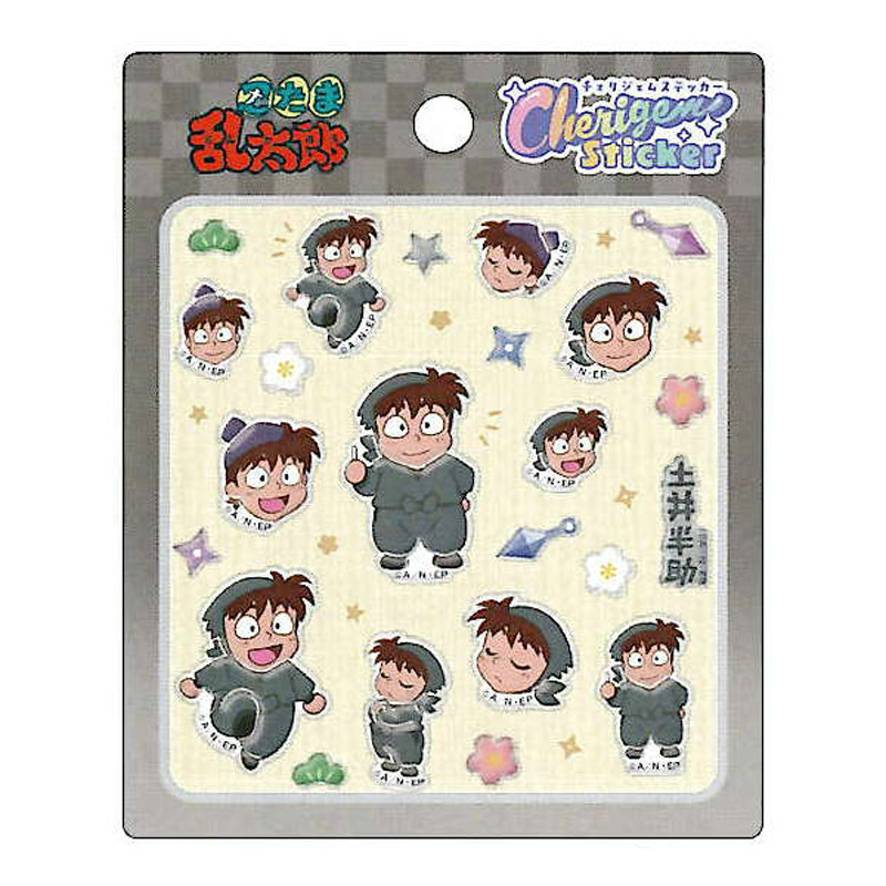忍たま乱太郎 チェリジェムステッカー 土井半助 うるちゅる×ぷっくり