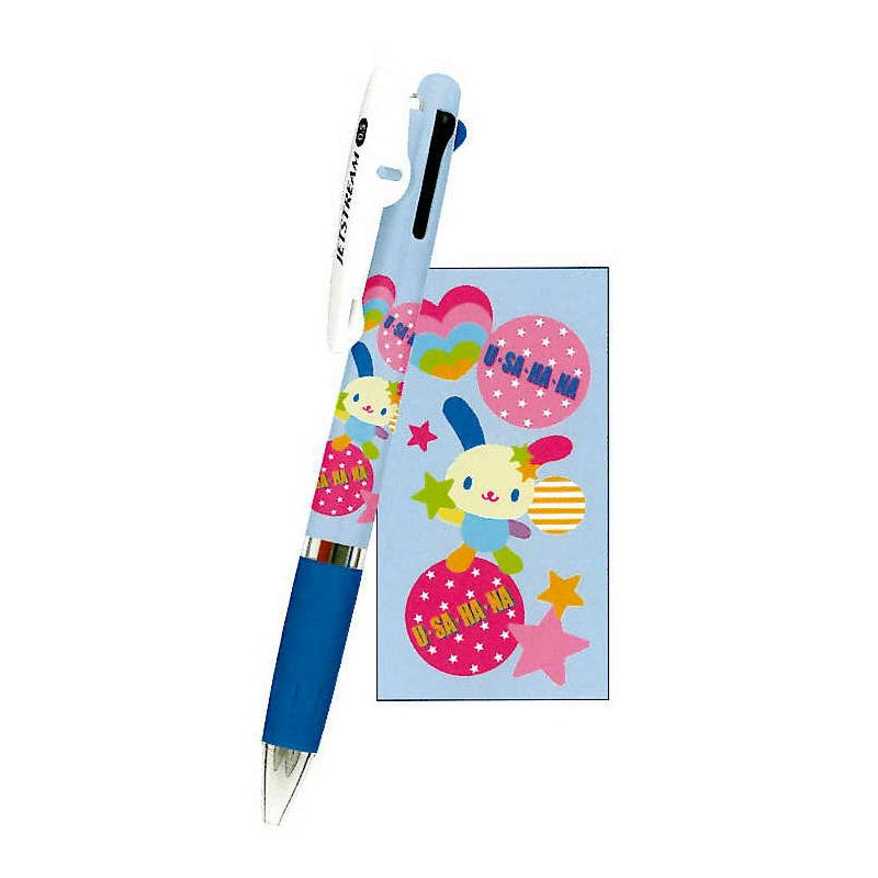 カミオジャパン CM High Standard 3色ボールペン ウサハナ 三菱鉛筆 ジェットストリーム 日本製 グッズ