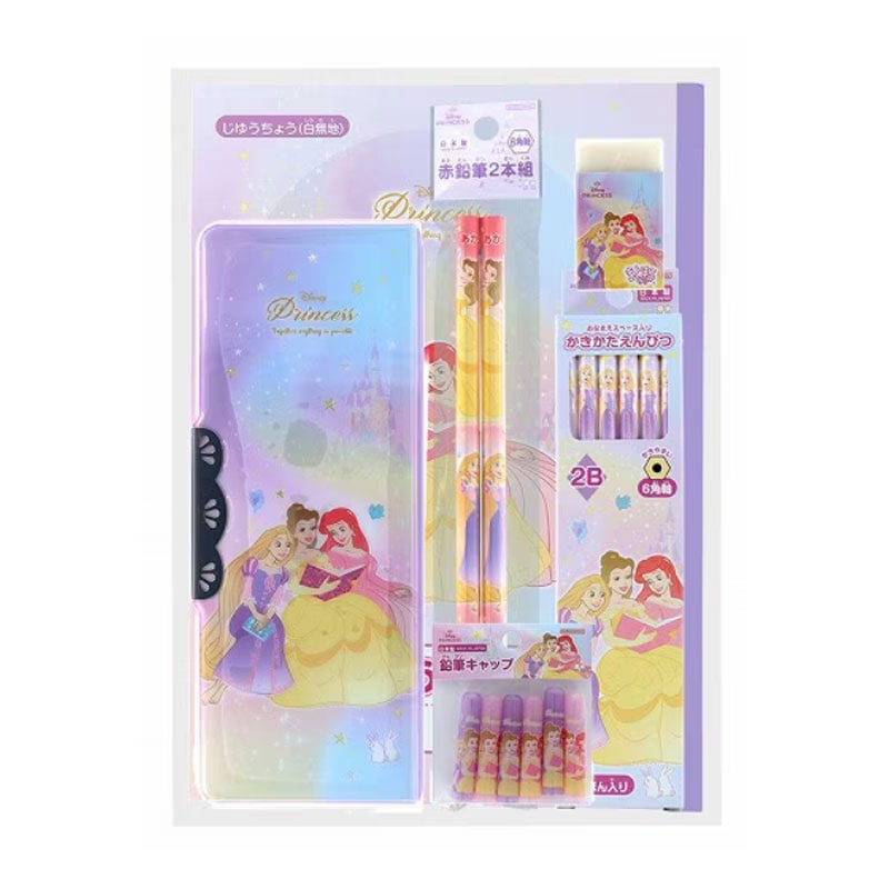 DC ディズニープリンセス ギフトセット サンスター文具 名入れ無料 2026年 新入学 祝い 記念品 プレゼント