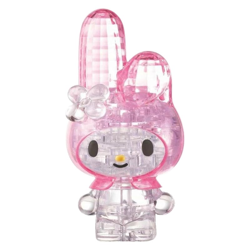 クリスタルギャラリー マイメロディ 透明 立体パズル ギフト プレゼント 知育玩具 インテリア コレクション おみやげ