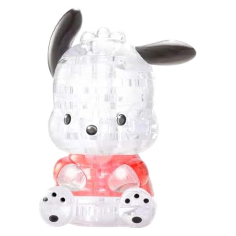 クリスタルギャラリー ポチャッコ 透明 立体パズル ギフト プレゼント 知育玩具 インテリア コレクション おみやげ