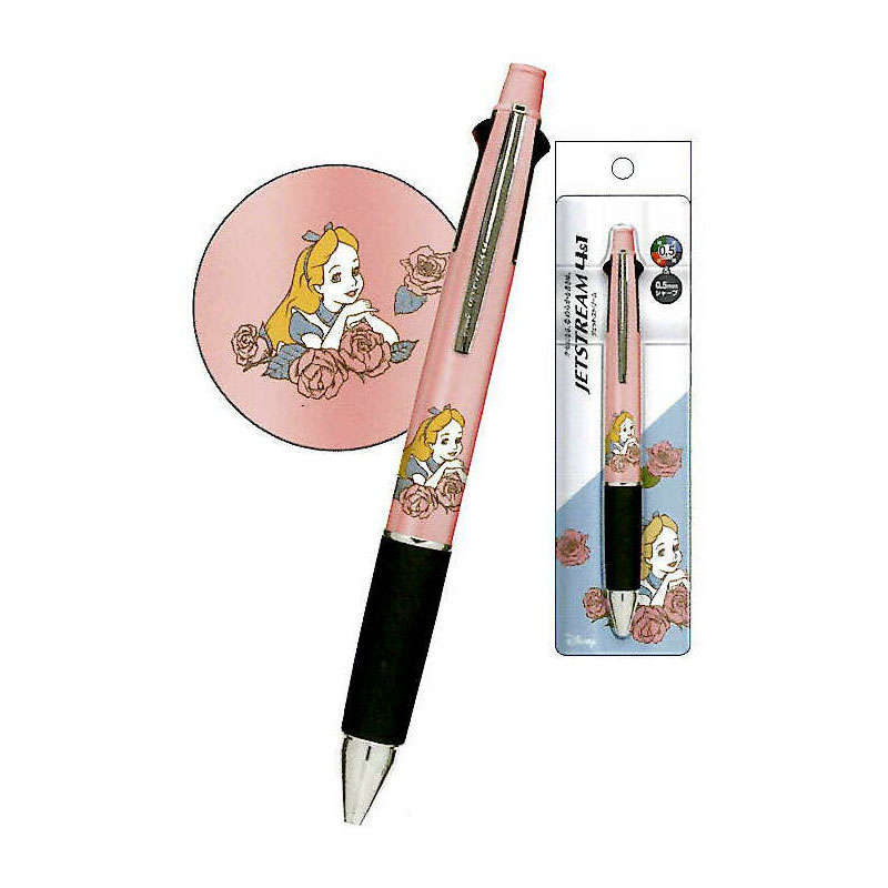 カミオジャパン CM ジェットストリーム4＆1 0.5 不思議の国のアリス ディズニー 日本製 多機能 プレゼント コレクション