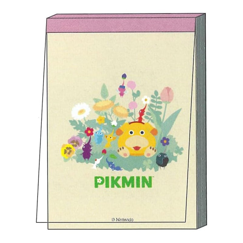 サンスター文具 メモミニ ピクミン あつまれ 80枚 かわいい 女子文具