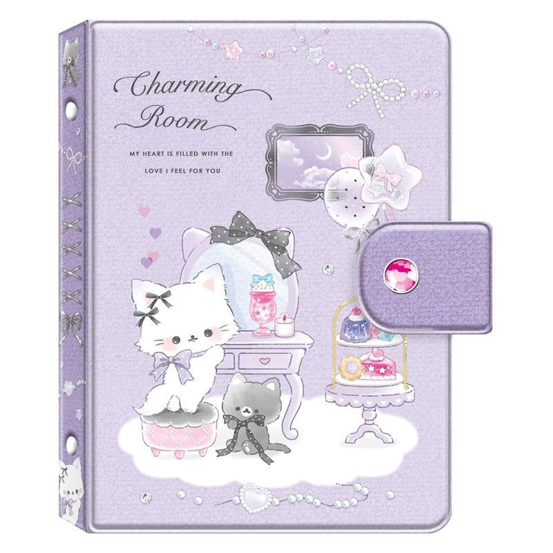 クーリア バインダー マイシールバインダー チャーミングルーム シャトン かわいい レトロ プレゼント