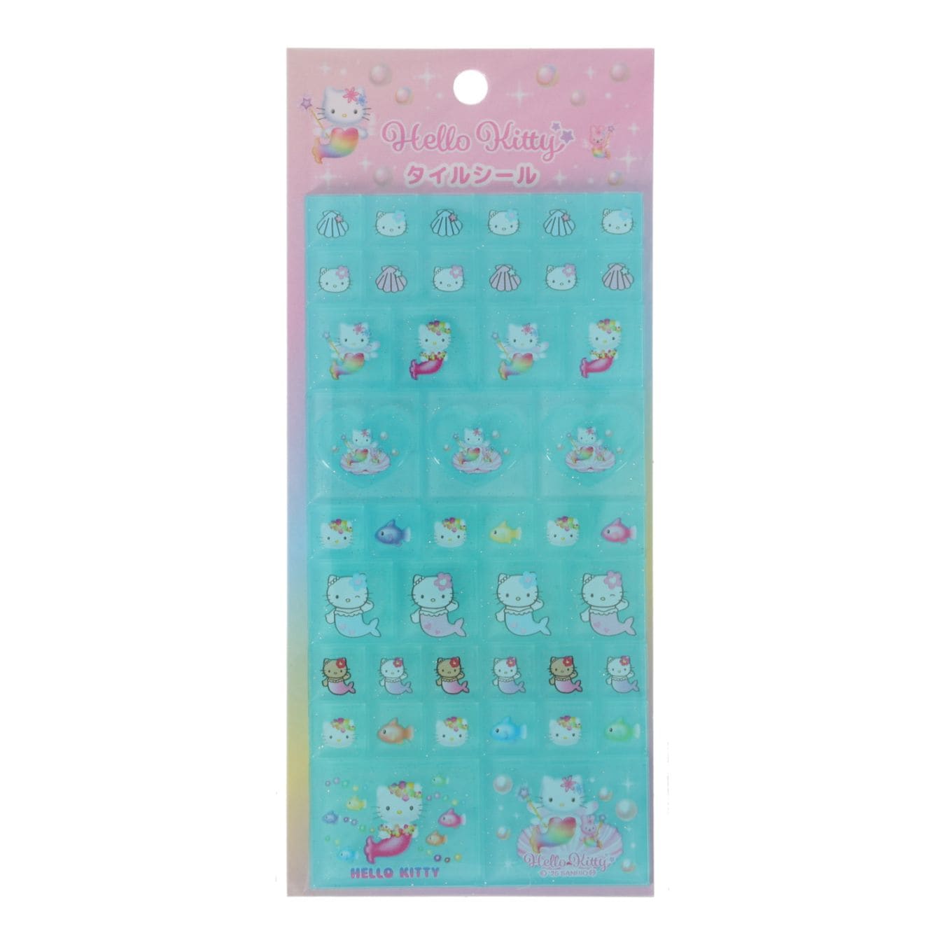 タイルシール ハローキティ マーメイド レトロ かわいい プレゼント デコレーション コレクション NIC