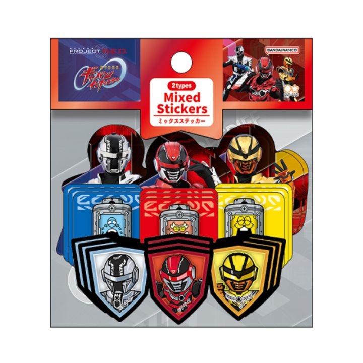 超宇宙刑事ギャバン インフィニティ ミックスステッカー PROJECT R.E.D. 蒸着 サンスター文具 プレゼント デコレーション